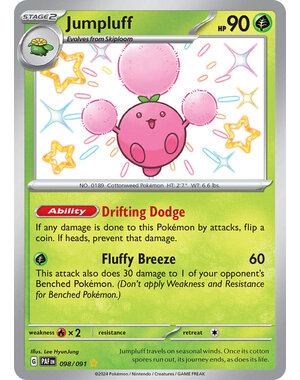 Pokemon Jumpluff (098) Lightly Played Holofoil