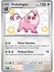 Pokemon Oinkologne (208) Lightly Played Holofoil