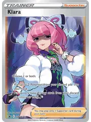 Pokemon Klara (Full Art) (SWSH302) Lightly Played Holofoil