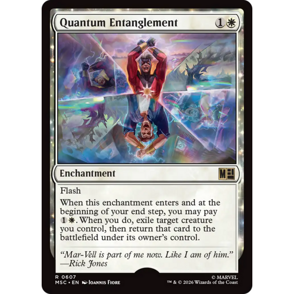 Magic the Gathering Quantum Entanglement (607) Lightly Played Foil