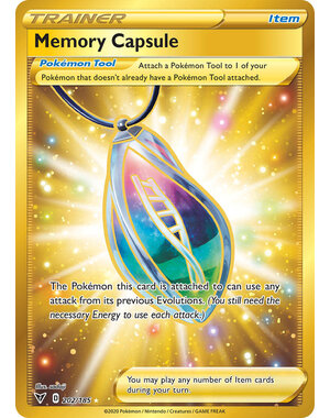 Pokemon Memory Capsule (Secret) (202) Lightly Played Holofoil