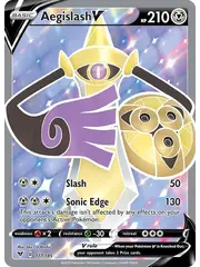 Pokemon Aegislash V (Full Art) (177) Lightly Played Holofoil