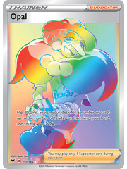 Pokemon Opal (Secret) (197) Lightly Played Holofoil