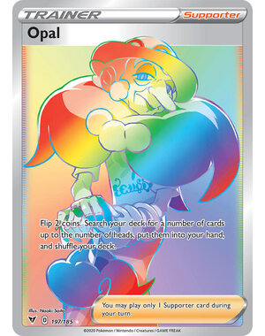 Pokemon Opal (Secret) (197) Lightly Played Holofoil