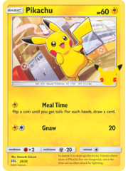 Pokemon Pikachu (025) Lightly Played