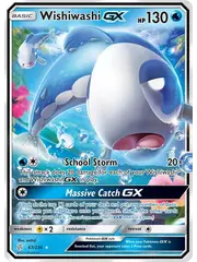 Pokemon Wishiwashi GX (063) Lightly Played Holofoil