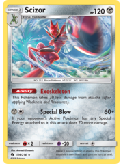 Pokemon Scizor (126) Lightly Played Reverse Holofoil