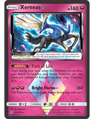 Pokemon Xerneas Prism Star (144) Lightly Played Holofoil