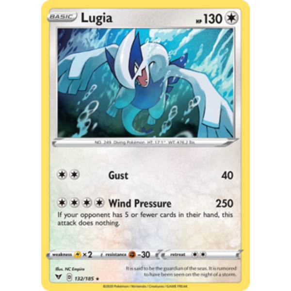 Pokemon Lugia (132) Lightly Played Holofoil