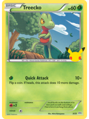 Pokemon Treecko (003) Lightly Played Holofoil
