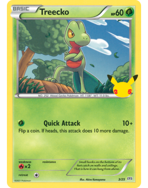 Pokemon Treecko (003) Lightly Played Holofoil