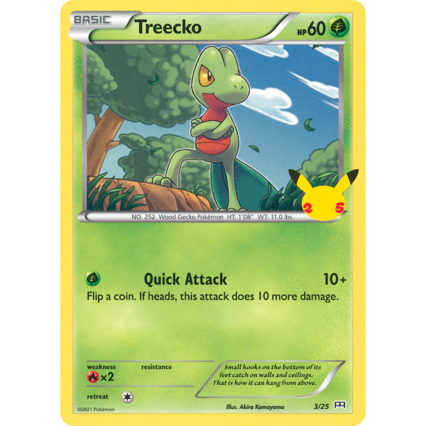 Pokemon Treecko (003) Lightly Played Holofoil