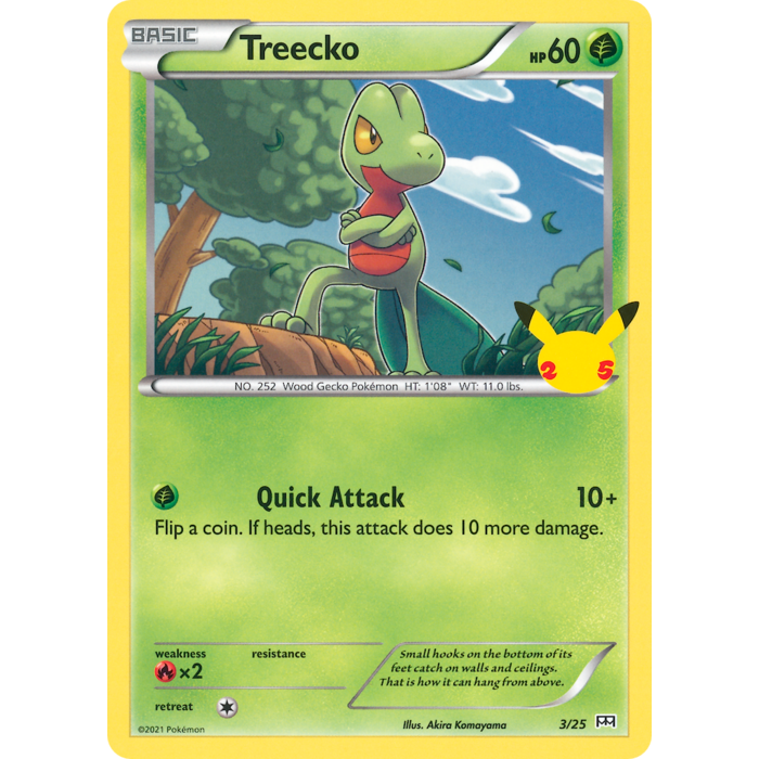 Pokemon Treecko (003) Lightly Played Holofoil