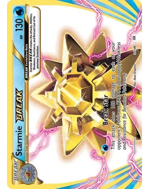 Pokemon Starmie BREAK (032) Lighlty Played Holofoil