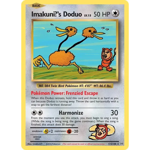 Pokemon Imakuni?'s Doduo (112) Lightly Played