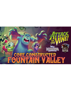 Disney Lorcana 9/14/26 Fountain Valley Lorcana Core Constructed Monday 630 PM