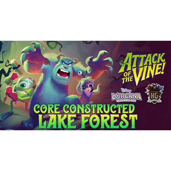 Disney Lorcana 9/03/26 Lake Forest Lorcana Core Constructed Thursday 630 PM