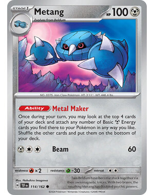Pokemon Metang (114) Lightly Played