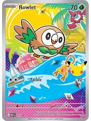Pokemon Rowlet (043) Lightly Played Holofoil