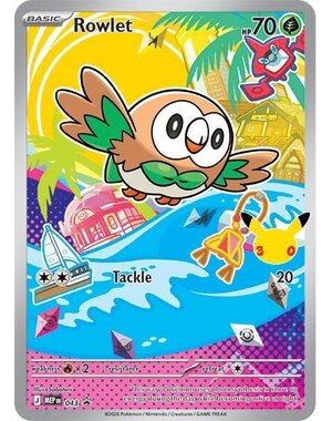 Pokemon Rowlet (043) Lightly Played Holofoil