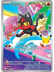 Pokemon Litten (044) Lightly Played Holofoil
