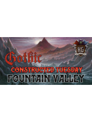 Erik's Curiosa Limited 9/15/26 Fountain Valley Sorcery Constructed Tuesday 7 PM