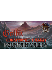 Erik's Curiosa Limited 9/22/26 Fountain Valley Sorcery Constructed Tuesday 7 PM