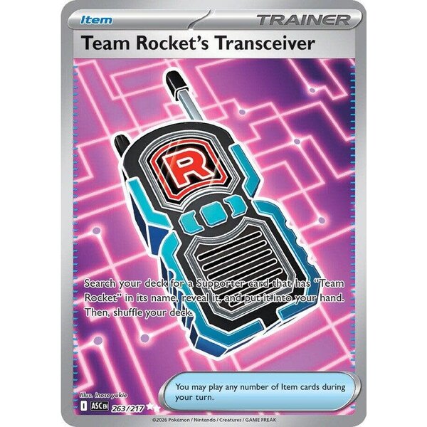 Pokemon Team Rocket's Transceiver (263) Lightly Played Holofoil