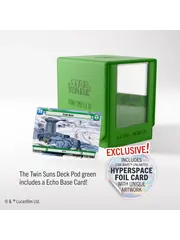 Gamegenic Star Wars: Unlimited Twin Suns Deck Pod Green