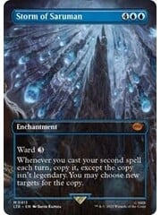 Magic: The Gathering Storm of Saruman (Borderless) (413) Lightly Played