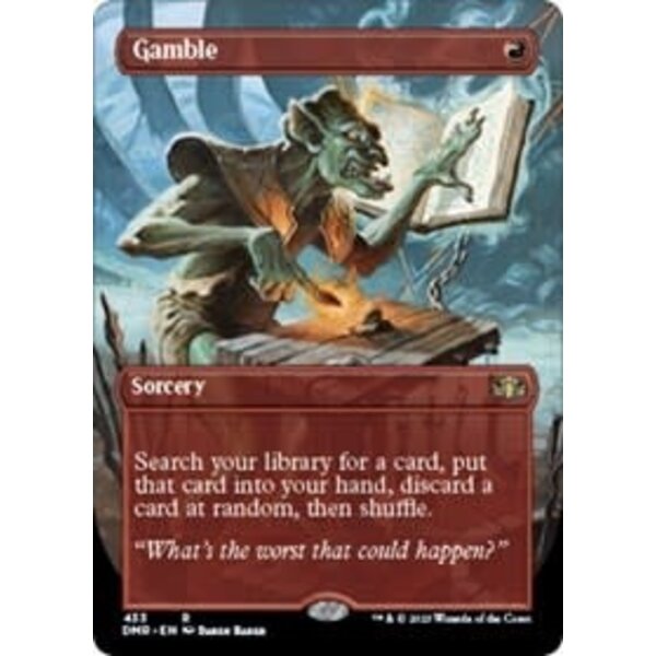 Magic: The Gathering Gamble (Borderless) (433) Lightly Played