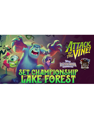 Disney Lorcana 9/12/26 Lake Forest Lorcana Attack of the Vine! Set Championship Saturday 10 AM