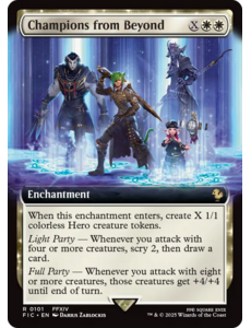Magic: The Gathering Champions from Beyond (Extended Art) (101) Lightly Played
