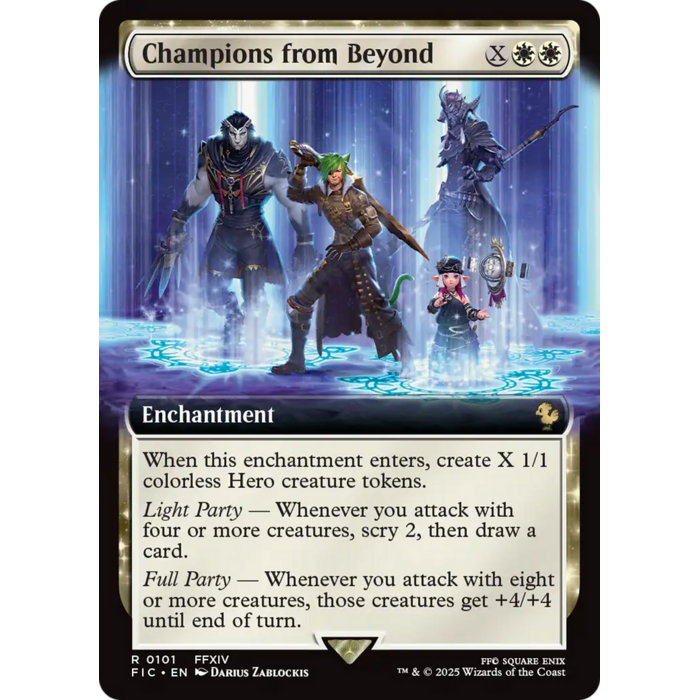 Magic: The Gathering Champions from Beyond (Extended Art) (101) Lightly Played