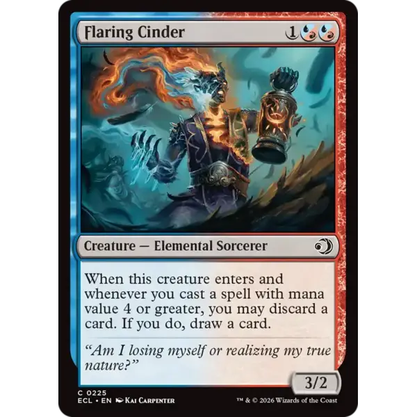 Flaring Cinder (225) Lightly Played