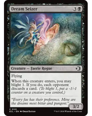 Magic: The Gathering Dream Seizer (101) Lightly Played