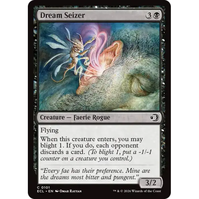 Magic: The Gathering Dream Seizer (101) Lightly Played