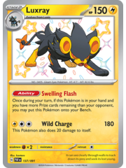Pokemon Luxray (137) Lightly Played Holofoil