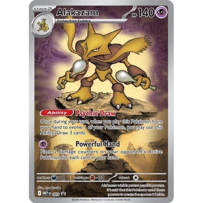 Pokemon Alakazam (009) Lightly Played Holofoil