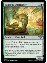Magic: The Gathering Raucous Entertainer (177) Lightly Played
