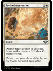 Magic: The Gathering Bovine Intervention (6) Lightly Played