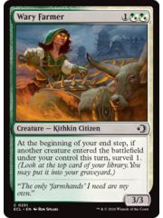 Magic: The Gathering Wary Farmer (251) Lightly Played