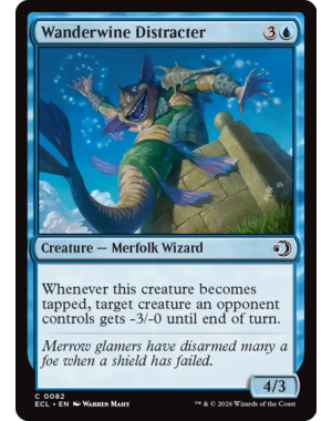 Magic: The Gathering Wanderwine Distracter (82) Lightly Played
