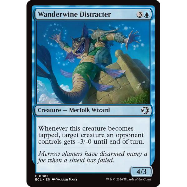 Magic: The Gathering Wanderwine Distracter (82) Lightly Played
