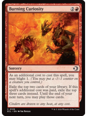 Magic: The Gathering Burning Curiosity (129) Lightly Played