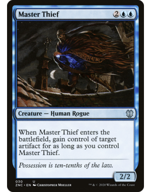 Magic: The Gathering Master Thief (30) Lightly Played