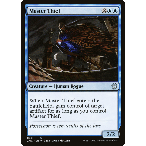 Magic: The Gathering Master Thief (30) Lightly Played