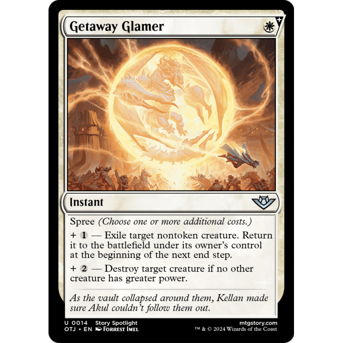 Magic: The Gathering Getaway Glamer (14) Lightly Played