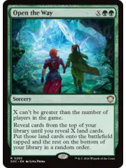Magic: The Gathering Open the Way (280) Lightly Played