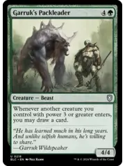 Magic: The Gathering Garruk's Packleader (218) Lightly Played